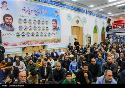 یادواره سردار همیشه قهرمان شهید حسین املاکی در لنگرود