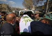 مراسم تشییع پیکر امیر سرتیپ محمد جوادی درهمدان