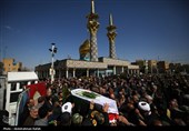 مراسم تشییع پیکر امیر سرتیپ محمد جوادی درهمدان