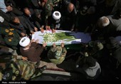 مراسم تشییع پیکر امیر سرتیپ محمد جوادی درهمدان