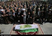 مراسم تشییع پیکر امیر سرتیپ محمد جوادی درهمدان