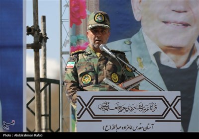 مراسم تشییع پیکر امیر سرتیپ محمد جوادی درهمدان