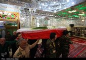 مراسم تشییع پیکر امیر سرتیپ محمد جوادی درهمدان
