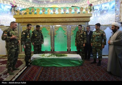 مراسم تشییع پیکر امیر سرتیپ محمد جوادی درهمدان