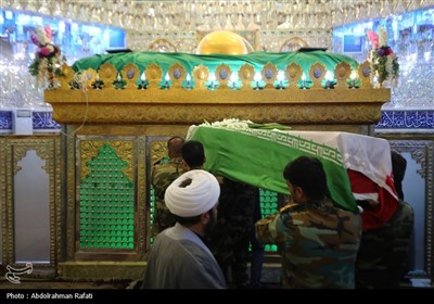 مراسم تشییع پیکر امیر سرتیپ محمد جوادی درهمدان