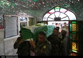 مراسم تشییع پیکر امیر سرتیپ محمد جوادی درهمدان