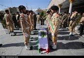 مراسم تشییع پیکر امیر سرتیپ محمد جوادی درهمدان