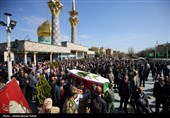 مراسم تشییع پیکر امیر سرتیپ محمد جوادی درهمدان
