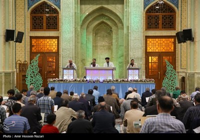 جز خوانی قرآن کریم در مسجد امام حسن عسگری (ع) - قزوین