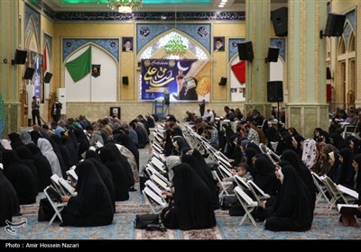 جز خوانی قرآن کریم در مسجد امام حسن عسگری (ع) - قزوین