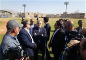بازدید استاندار البرز از اردوی تیم ملی بیسبال در کرج