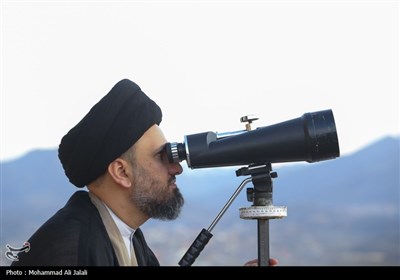 استهلال ماه شوال در رصد خانه امام علی (ع) قم
