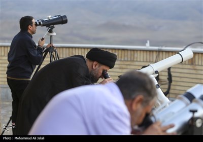 استهلال ماه شوال در رصد خانه امام علی (ع) قم