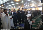 اقامه نماز عید فطر در بیش از 130 نقطه بوشهر+ فیلم و عکس