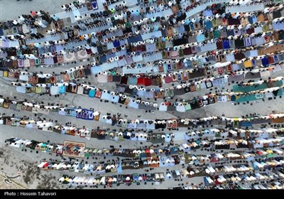 اقامه نماز عید سعیدفطر در کیش 