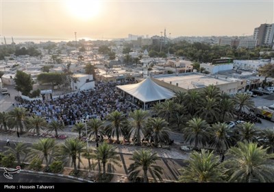 اقامه نماز عید سعیدفطر در کیش 