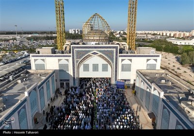 اقامه نماز عید سعیدفطر در کیش 