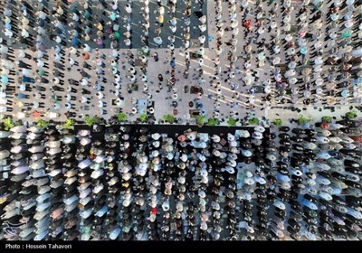 اقامه نماز عید سعیدفطر در کیش 