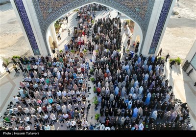 اقامه نماز عید سعیدفطر در کیش 