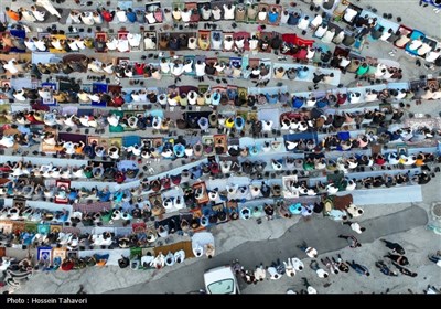 اقامه نماز عید سعیدفطر در کیش