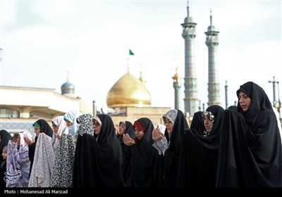 اقامه نماز عید سعیدفطر در قم 