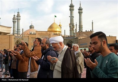 اقامه نماز عید سعیدفطر در قم 