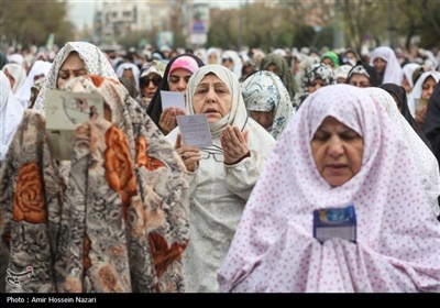 اقامه نماز عید سعیدفطر در قزوین