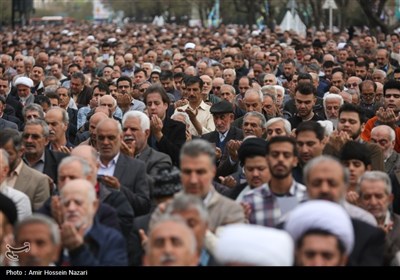 اقامه نماز عید سعیدفطر در قزوین