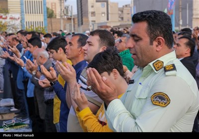اقامه نماز عید سعیدفطر در اهواز