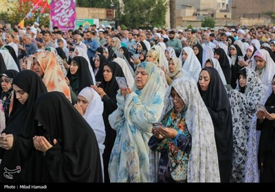 اقامه نماز عید سعیدفطر در اهواز