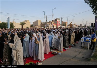 اقامه نماز عید سعیدفطر در اهواز