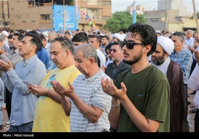 اقامه نماز عید سعیدفطر در اهواز