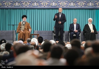 دیدار جمعی از مسئولان و سفرای کشورهای اسلامی با رهبرمعظم انقلاب