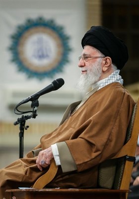 دیدار جمعی از مسئولان و سفرای کشورهای اسلامی با رهبرمعظم انقلاب
