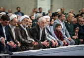 دیدار جمعی از مسئولان و سفرای کشورهای اسلامی با رهبرمعظم انقلاب