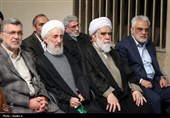 دیدار جمعی از مسئولان و سفرای کشورهای اسلامی با رهبرمعظم انقلاب