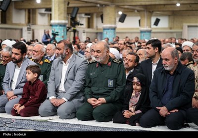 دیدار جمعی از مسئولان و سفرای کشورهای اسلامی با رهبرمعظم انقلاب