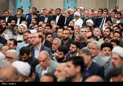 دیدار جمعی از مسئولان و سفرای کشورهای اسلامی با رهبرمعظم انقلاب