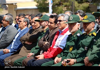 اهتزاز پرچم مقدس جمهوری اسلامی در پایتخت مقاومت جهان اسلام