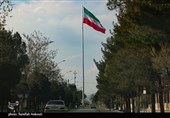اهتزاز پرچم مقدس جمهوری اسلامی در پایتخت مقاومت جهان اسلام