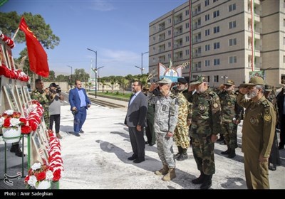 آیین افتتاح 1058 واحد مسکونی نیروی زمینی ارتش در استان فارس