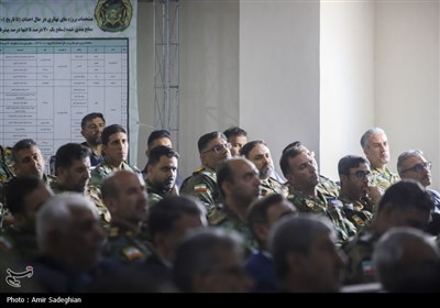 آیین افتتاح 1058 واحد مسکونی نیروی زمینی ارتش در استان فارس