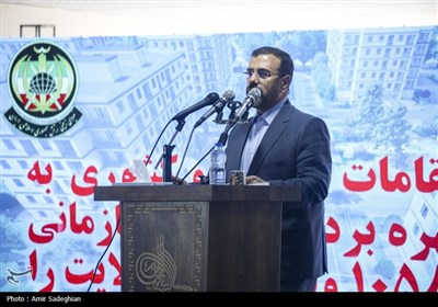 آیین افتتاح 1058 واحد مسکونی نیروی زمینی ارتش در استان فارس