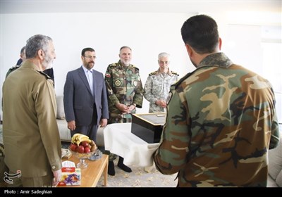 آیین افتتاح 1058 واحد مسکونی نیروی زمینی ارتش در استان فارس