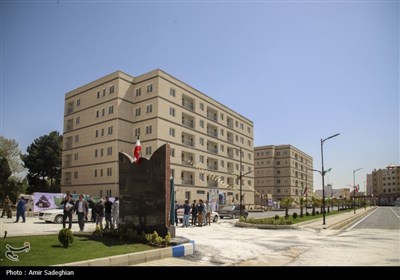 آیین افتتاح 1058 واحد مسکونی نیروی زمینی ارتش در استان فارس