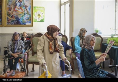 بازدید استاندار فارس از سرای سالمندان شیراز در روز طبیعت