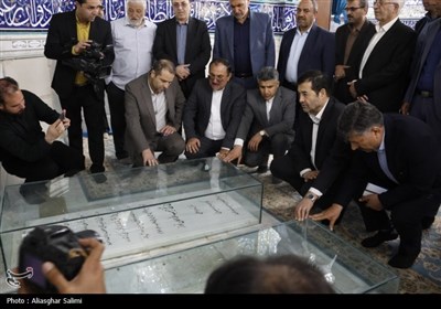 بازدید وزیر ورزش و جوانان از پروژه های ورزشی بجنورد