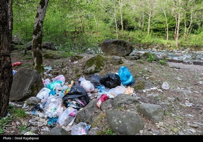 زباله یادگاری گردشگران به روستاهای گیلان