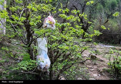 زباله یادگاری گردشگران به روستاهای گیلان