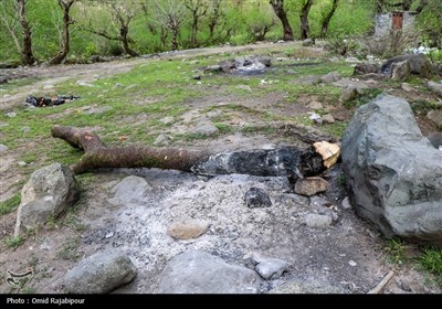 زباله یادگاری گردشگران به روستاهای گیلان